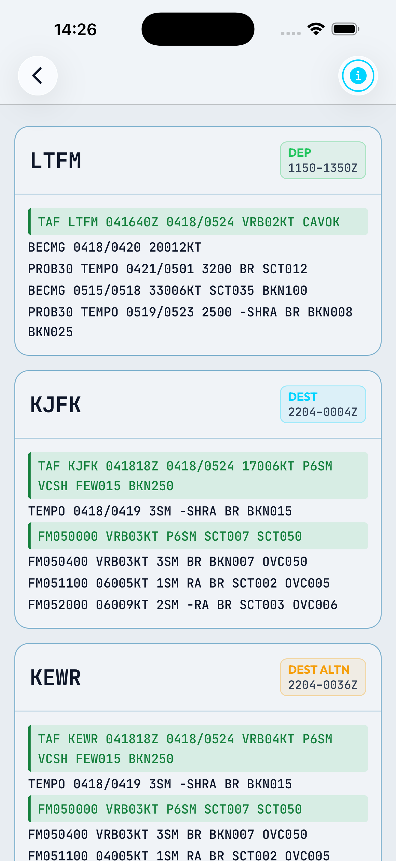 Operational Suitability detail